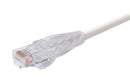 L-COM TRD815WHT-40 Ethernet Cable, Cat5e, RJ45 Plug to RJ45 Plug, UTP (Unshielded Twisted Pair), White, 12.2 m