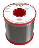 MULTICORE / LOCTITE C 511 60EN 5C 0.7MM S 500G Solder Wire, Crystal 511, 0.71mm Diameter, 183&deg;C to 188&deg;C, 500g 610021