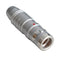 BULGIN LIMITED PPCFGG1K02CLAD Circular Connector, Push Pull Y Series, Straight Plug, 2 Contacts, Solder Pin, Push-Pull