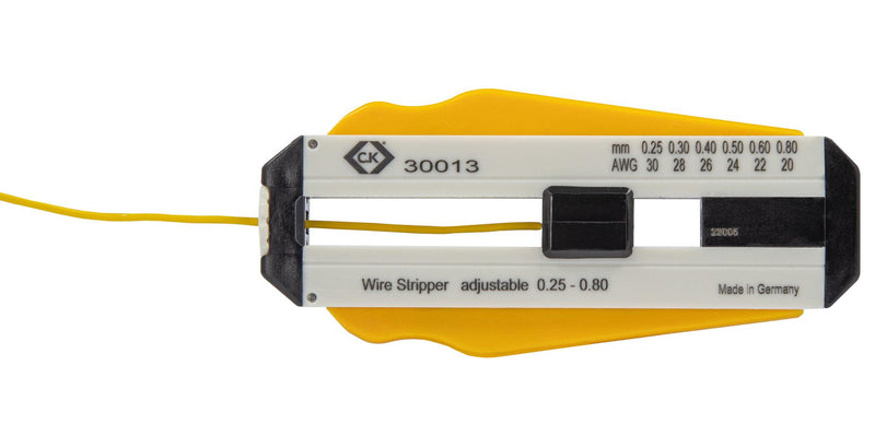 CK TOOLS 330013 WIRE STRIPPER, 98MM, 0.25-0.8MM GTIN UPC EAN: 5051073300103