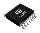 STMICROELECTRONICS TSV794IPT Operational Amplifier, 4 Channels, 50 MHz, 30 V/&micro;s, 2.2V to 5.5V, TSSOP, 14 Pins