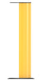 TE CONNECTIVITY SLC-FMC3-DM-120 Floor Support Column, w/Deflecting Mirror, Safety Light Curtain, 1.2m, SLC Series 2447916-2