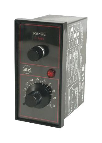 ATC 328E-200-F-10-XX. Time Delay Relay, 30 V, 1 s, 10 h, 328E Series, DPDT, 10 A
