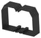ENTRELEC - TE CONNECTIVITY 1SET411308R0000 Trunking Fitting, Nylon 6.6 (Polyamide 6.6), Carbon Fibre Reinforced, Black, 73 mm, 20 mm, 53 mm