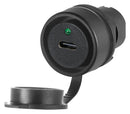 EAO 46-2Y50.101C.000 Switch Actuator, w/Cap, 29mm, Black, EAO 46 Series 22.3mm USB 3.0 Type C-A Sockets, IP20, IP66