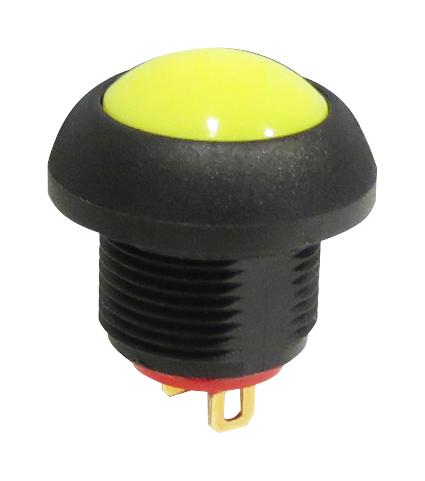 MULTICOMP PRO MPP12-6B2A7SM2CAS05L00 Pushbutton Switch, Non-Illuminated, MP Pushbutton Switches Round-Domed, 13.6 mm, SPST, Off-(On)