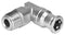 FESTO 162874 Push-In L-Fitting, R1/4, 10 bar, 8 mm Outer Dia Tube, Stainless Steel CRQSL-1/4-8 push-in L-fitting