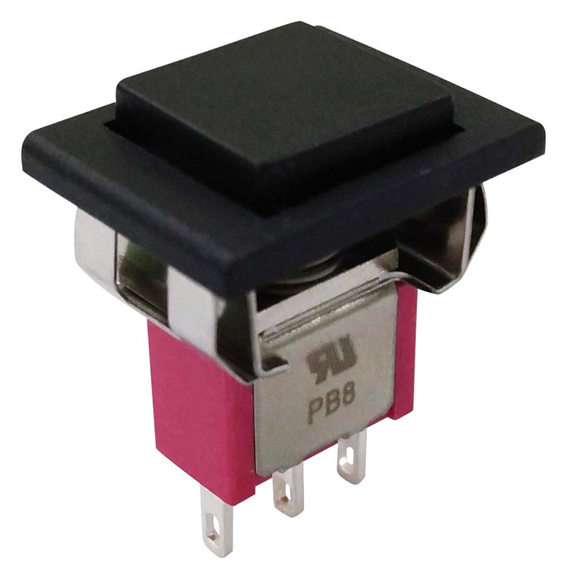 Multicomp PRO MP-PB8-AE221QE-1. MP-PB8-AE221QE-1. PB Switch Spdt 1A 120VAC/38VDC New