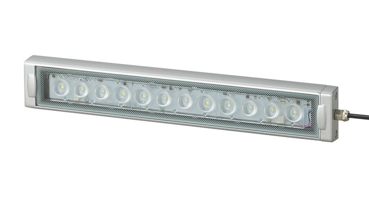PATLITE CWK3S-24-CD LED Light Bar, 6500K, 3m, Daylight, 1200 lm, 11.52 W, 24 VDC, 300 mm, IP66G, IP67G