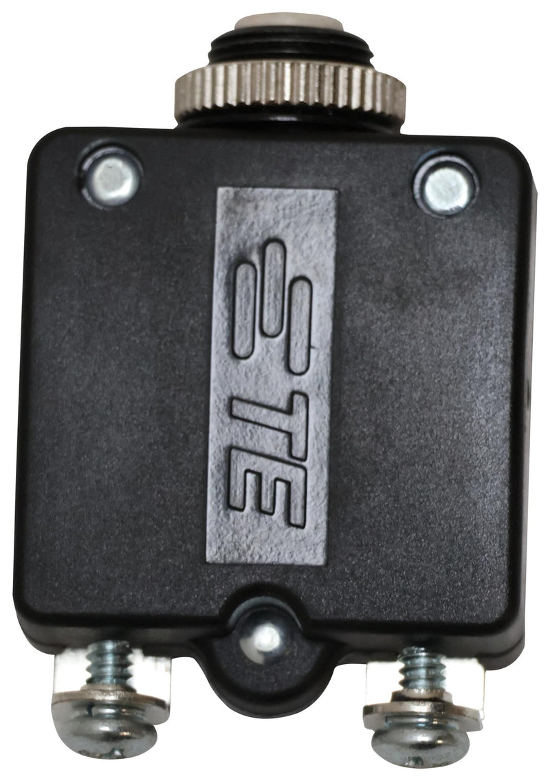 POTTER&BRUMFIELD - TE CONNECTIVITY W58-XC4C12A-15 Thermal Circuit Breaker, Push-to-Reset, W58 Series, 15 A, 1 Pole, 50 V, 250 V, Panel