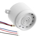 PUI AUDIO AW-10FW-NSVC Transducer, Siren, 3.1kHz, 9 VDC to 28 VDC, Continuous, Pulse, 118 dBA, 15mA, Flanged