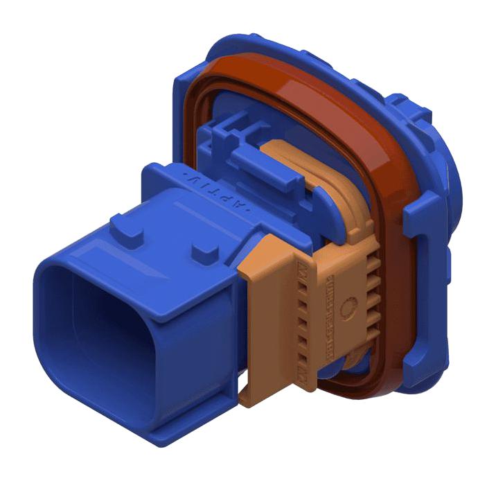 APTIV / DELPHI 33308911 Automotive Connector Housing, CTCS XP 1.5 Series, Plug, 6 Ways