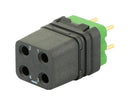 SOURIAU-SUNBANK / Eaton 8MQ2M0412UD 8MQ2M0412UD Rectangular Module Rcpt 4POS 2ROW