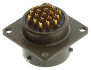 AMPHENOL INDUSTRIAL MS3112E14-19P CIRCULAR CONNECTOR, PLUG, SIZE 14, 19 POSITION, BOX