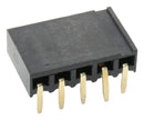 MULTICOMP PRO 2212BR-05G PCB Receptacle, Board-to-Board, 2.54 mm, 1 Rows, 5 Contacts, Through Hole Mount