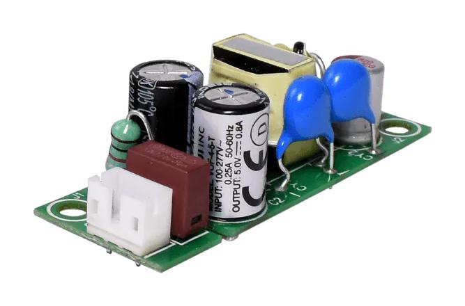 CUI VOF-4-5 AC/DC Open Frame Power Supply (PSU), Chassis Mount, ITE & Industrial, 1 Output, 4 W