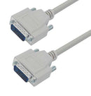 L-COM CHD26MM-15 Computer Cable, HD-26 Plug, HD-26 Plug, 15 ft, 4.6 m, Light Grey, CHD26MM Series