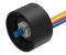 EAO 84-8511.6640 Contact Block, Series 84, Blue LED, 24 Vdc, 10 mA, SPST-NO, Flat Ribbon Cable, IP40