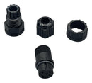 NORCOMP 868-005-203KIT. CIRCULAR CABLE KIT, RCPT, 5POS, SOLDER