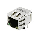 PULSE ELECTRONICS J0011D21BNL Modular Connector, RJ45 Jack, 1 x 1 (Port), 8P8C, Cat5, Cat6, Through Hole Mount