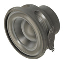 PUI AUDIO AS04004MS Speaker, 115 Hz to 20 kHz, 4 ohm, 6W, 80dB, Round with Square Frame, Panel Mount