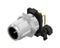 AMPHENOL CONEC 43-01211 Sensor Connector, M12, Male, 5 Positions, PCB Pin, Right Angle Panel Mount