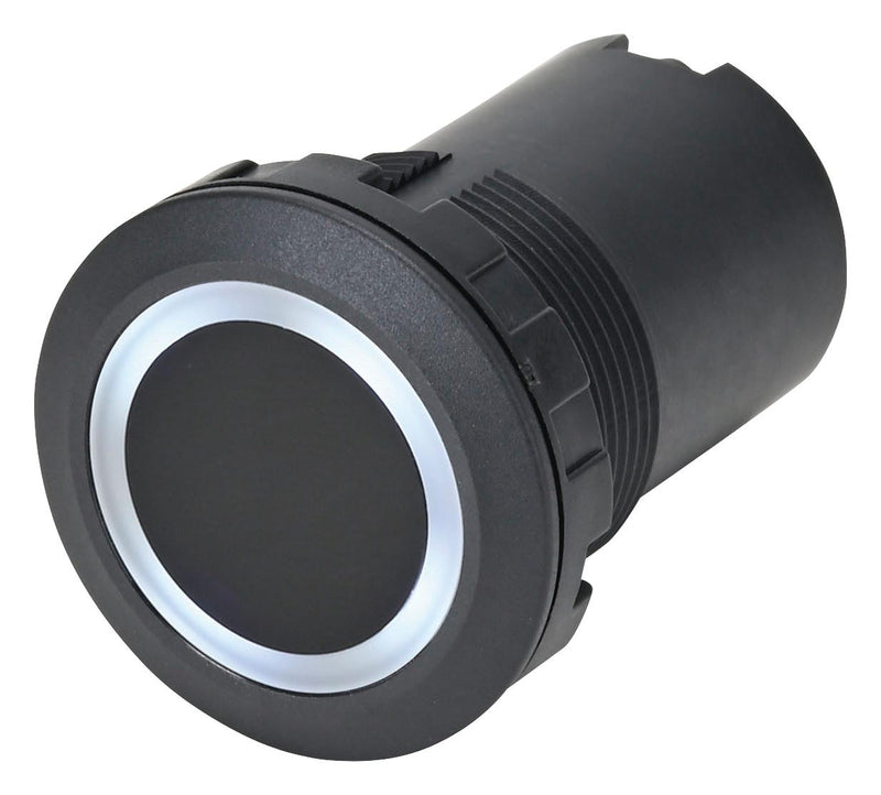 IDEC CW1H-DM1NSPW-C Touchless Switch, Without Timer, IR LED, 350mm, Blue, Pure White, 24 VDC, Polyamide 66 (PA66)
