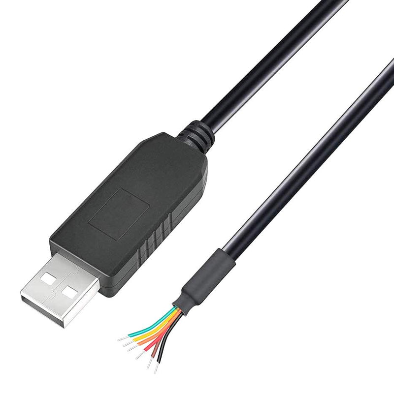MULTICOMP PRO MP015228 Cable, USB Type A to Free End, FT232R, 1.8m Length