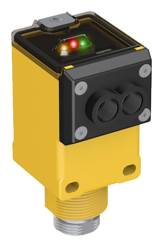 BANNER ENGINEERING Q45VR3F Photo Sensor, SPDT Relay, Infrared, 12 to 250 VDC, Cable, Q45VR3 Series