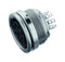 AMPHENOL SINE/TUCHEL T3507000U Circular Connector, C091A Series, Panel Mount Receptacle, 8 Contacts, Solder Socket, Threaded