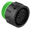 AMPHENOL SINE/TUCHEL AHDP06-18-20SN-WTA CIRCULAR CONNECTOR, PLUG, 20POS, PANEL