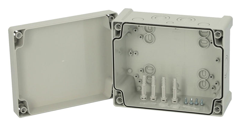 FIBOX TPCM 201610 ENCLOSURE Plastic Enclosure, Multipurpose, Polycarbonate, 201 mm, 163 mm, 99 mm, IK07, IK08, IP65