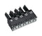 WAGO 770-205 Pluggable Terminal Block, 10 mm, 5 Ways, 20AWG to 12AWG, 4 mm&sup2;, Push In, 25 A