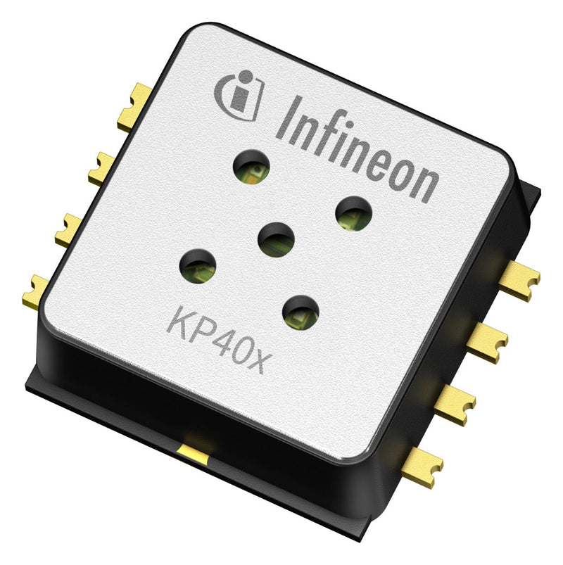 INFINEON KP405XTMA1 Pressure Sensor, Differential, 45.5 kPa, 140 kPa, 4.5 V, 11 V, DFN