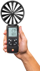 TESTO 0563 0417 Anemometer, Testo 417, 0.3m/s to 20m/s, -20 &deg;C to 50 &deg;C, 236 mm Testo 417