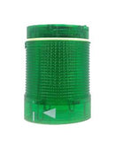 MULTICOMP PRO MP-50LG1U Tower Light LED Unit, Continuous, Green, 24 V, IP65, NEMA 1/2/3/3R/4/4X/12/13, 68mm H, 50mm Lens