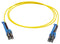 HUBER+SUHNER PCRS"LCUX"LCUX"A221T"01.0"SS Fibre Optic Cable, 1 m, Singlemode, UPC, 2 Fibres, LC Duplex