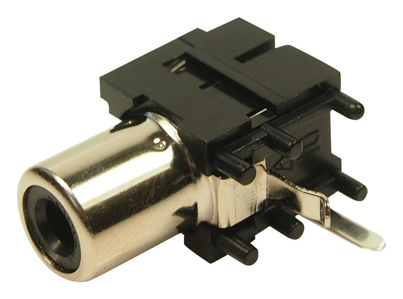CLIFF ELECTRONIC COMPONENTS FC68371 RCA (Phono) Audio / Video Connector, PCB, 1 Position, 2 Contacts, Jack