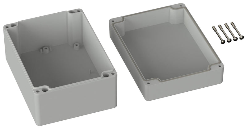 MULTICOMP PRO MP011559 Plastic Enclosure, Multipurpose, Polycarbonate, 90 mm, 120 mm, 160 mm, IP66