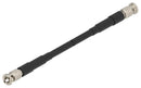 TE CONNECTIVITY 2483407-3 RF / Coaxial Cable Assembly, HD BNC Plug to HD BNC Plug, NFC55a NF, 75 ohm, 3.3 ft, 1 m, Black
