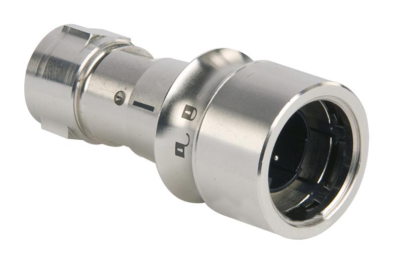 BULGIN LIMITED PXM6010/03P/ST/0507/SN Circular Connector, Buccaneer 6000 Series, Cable Mount Plug, 3 Contacts, Screw Pin, Push-Pull
