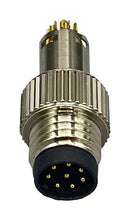 NORCOMP 854-008-103RLS4 SENSOR CONN, M8, 8POS, PLUG, CABLE