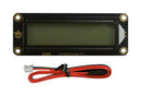 DFROBOT DFR0557 LCD Display Module, LCD1602, Gravity I2C/UART Sensor Cable, 3.3V to 5V, Grey, Arduino Boards