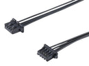 MOLEX 226203-1044 Cable Assembly, OneBlade Receptacle to OneBlade Receptacle, 4 Ways, 1 mm, 1 Row, 600 mm, 23.6 "