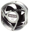 SANYO DENKI 9SG5724P5H61 DC Axial Fan, 24 V, Rectangular with Rounded Ends, 150 mm, 51 mm, Ball Bearing, 410 CFM