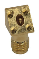MUELLER ELECTRIC BU-1420711271 RF / Coaxial Connector, SMA Coaxial, 45&deg; Angle Jack, Board Edge / End Launch, 50 ohm, Brass