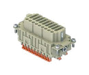 ILME CDSHF27 Heavy Duty Connector, CDSH Series, CDSH Class, Insert, 27 Contacts, Receptacle, Push Lock Socket