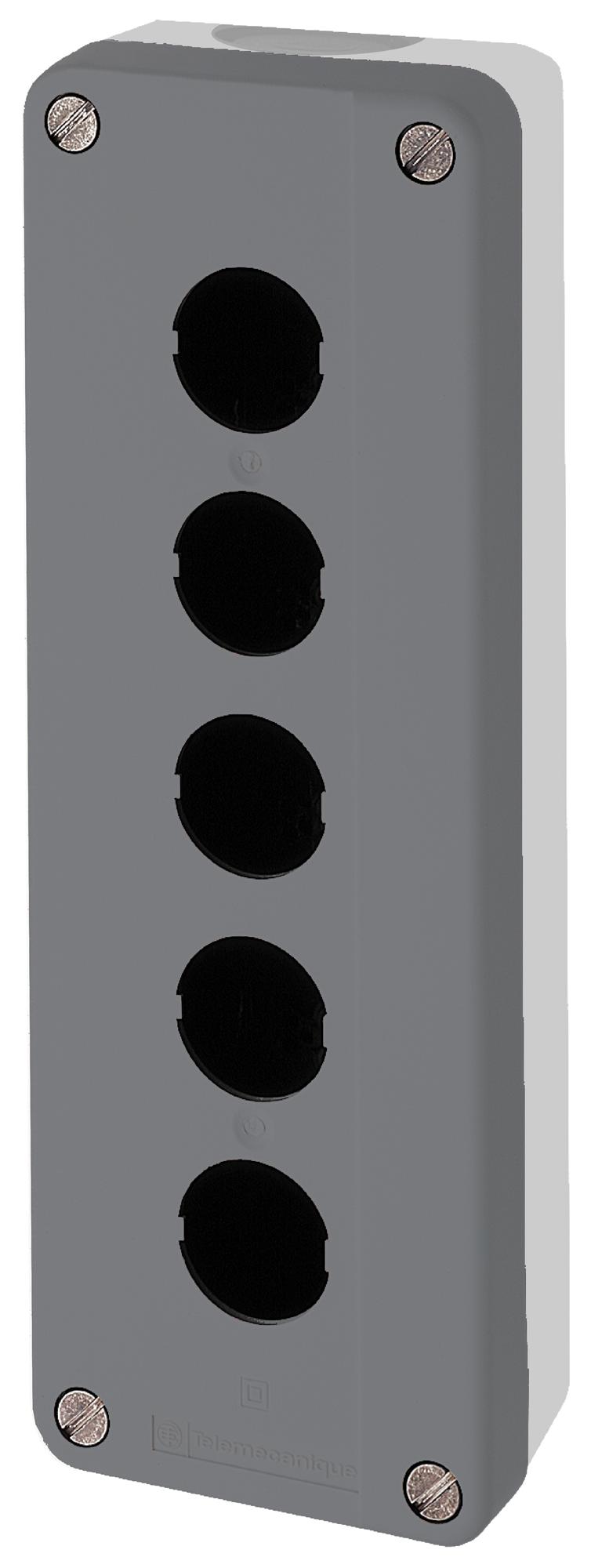 TELEMECANIQUE SENSORS XALD05H7 PENDANT ENCLOSURE, ELECTRICAL, PC, GREY