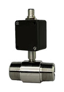 OMEGA FTB-1501 Flow Meter, Turbine Flowmeter, 0.3 l/min, 1.5 l/min, 5000 psi, 10 VDC