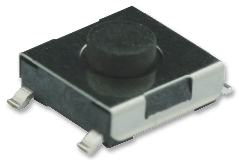 MULTICOMP MC32882 Tactile Switch, MCDTSZML-6, Top Actuated, Surface Mount, Round Button, 100 gf, 50mA at 12VDC